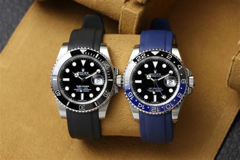 rubber watch strap for Rolex Submariner